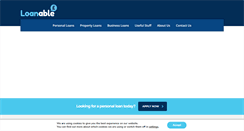 Desktop Screenshot of loanable.com